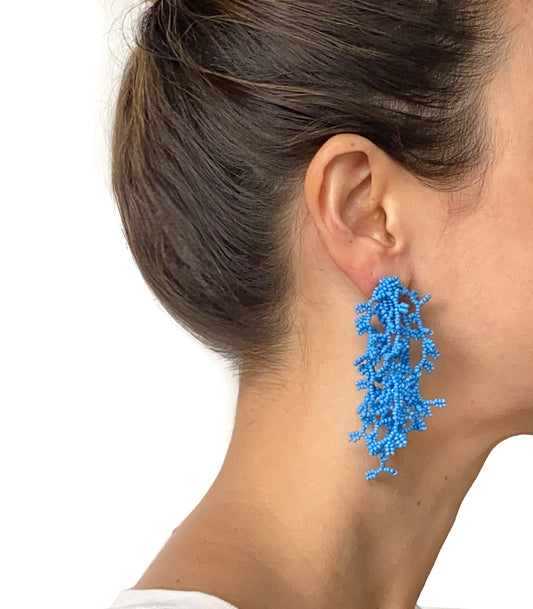 Baby turquoise earrings