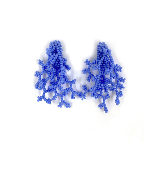 Baby light blue earrings